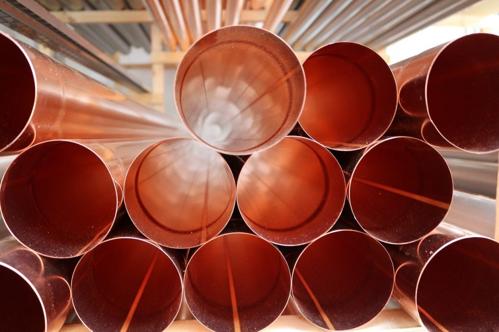 copper, pipes, metal